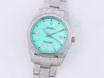 Replica Rolex Oyster Perpetual 124300 Tiffany Blue 41MM Diamonds Watch